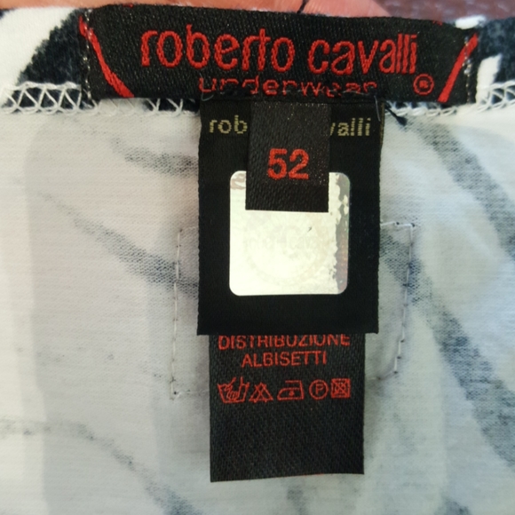 Roberto Cavalli men's cotton short sleeve shirt - Picture 7 of 8